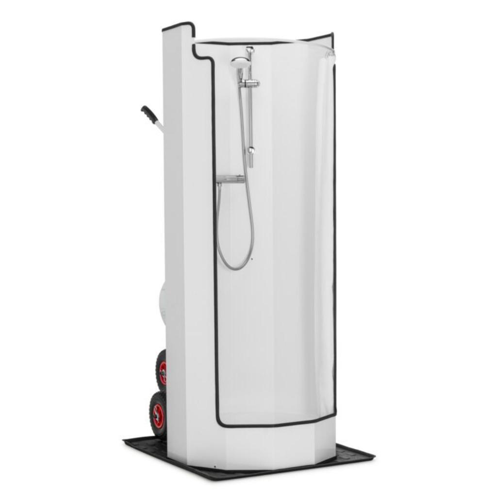 Nooddouche, Doe-het-zelf en Verbouw, Sanitair, Zo goed als nieuw, Douche, Rvs, Verzenden