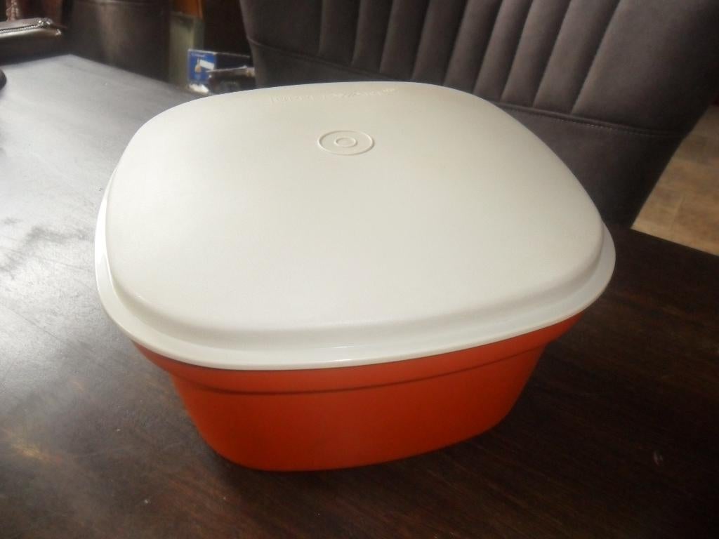 Serveerwonder Tupperware, Ophalen of Verzenden, Zo goed als nieuw, Oranje, Overige typen