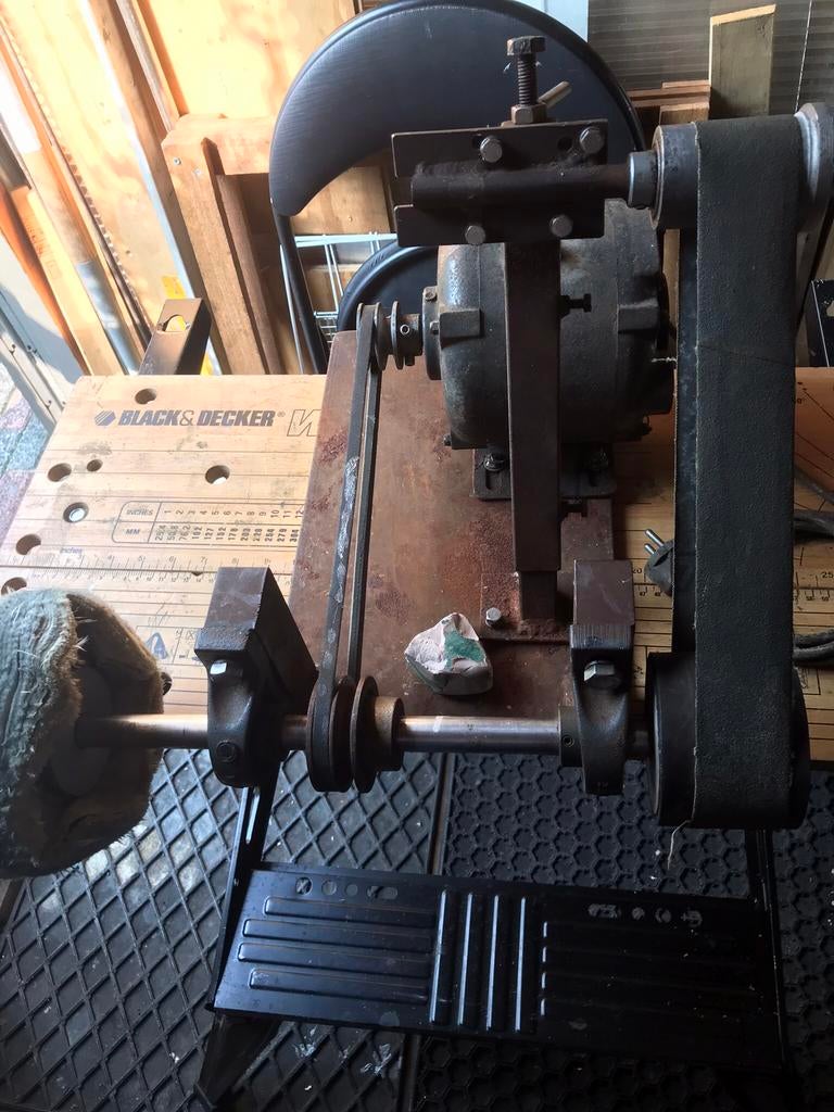 Schuurmachine 220volt, Ophalen of Verzenden, Zo goed als nieuw