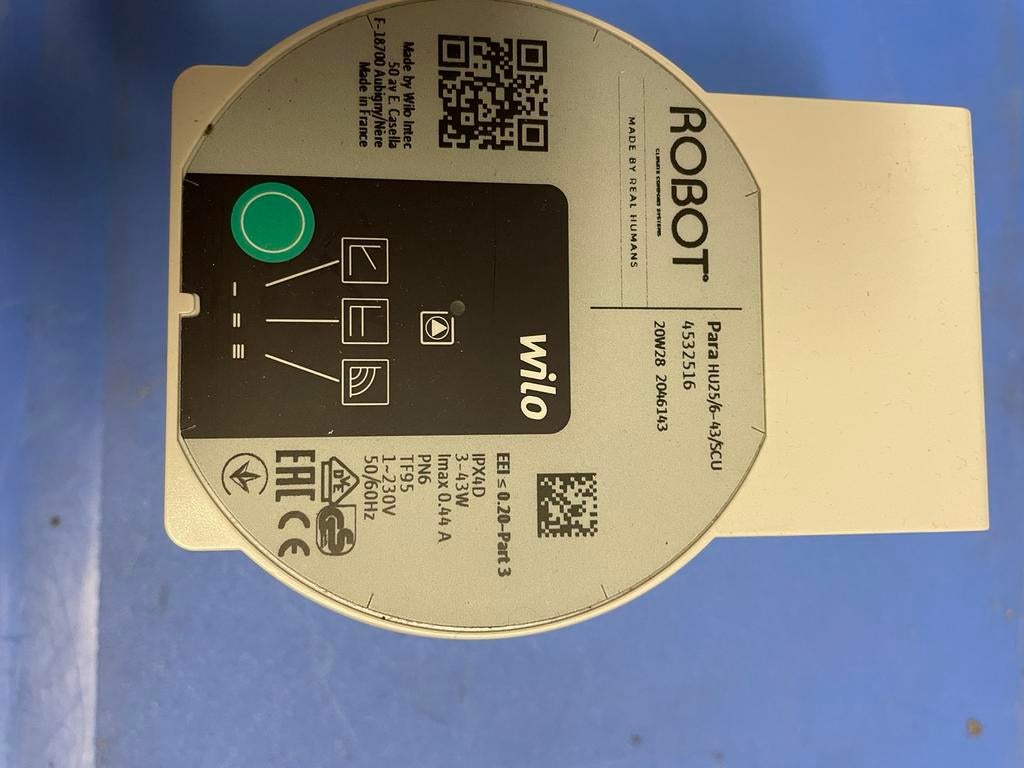 Wilo CV pompen,circulatie pomp Grundfos, Minder dan 30 cm, Overige typen, Nieuw, Minder dan 60 cm