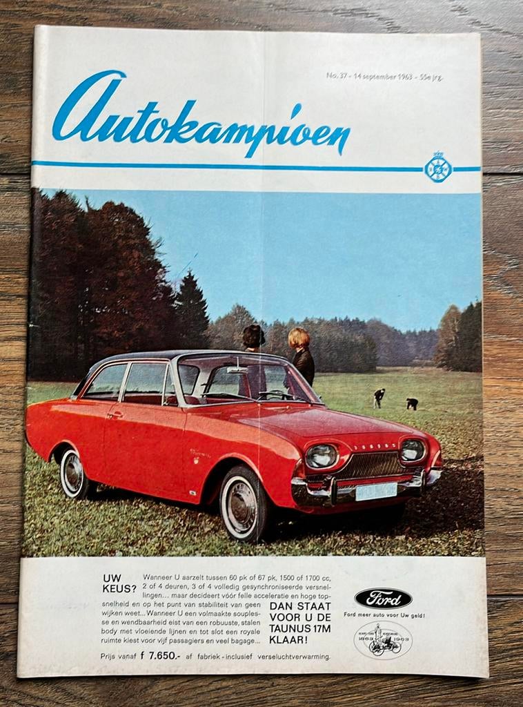 Auto Kampioen '63: Scaldia 1400, NSU, BMW 1800, Glas 1300 GT, Ophalen of Verzenden, Gelezen, Algemeen