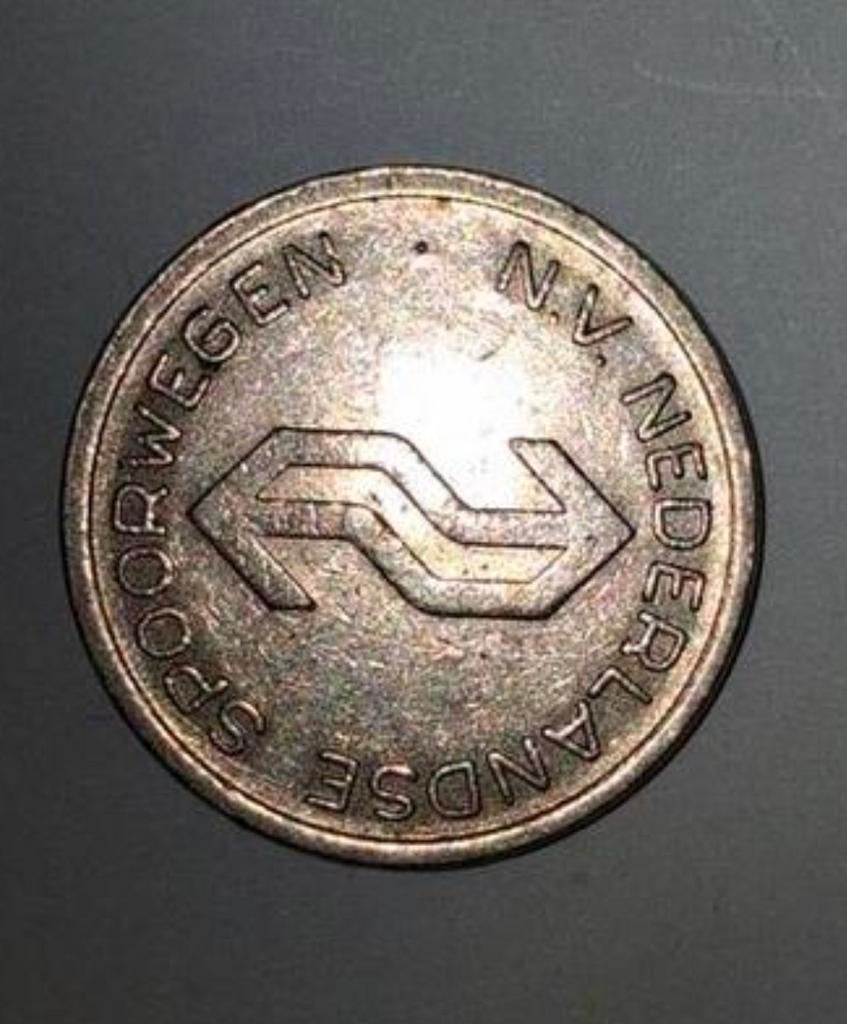 Nederlandse Spoorwegen token, Postzegels en Munten, Ophalen of Verzenden, Overige materialen, Nederland