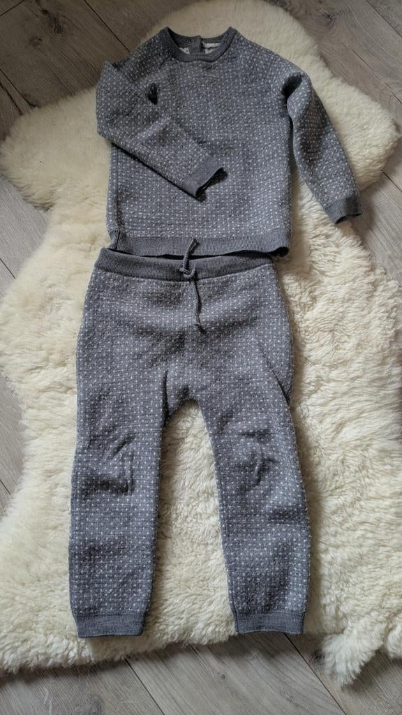Wollen pakje trui + broekje, Kinderen en Baby's, Ophalen of Verzenden, Gebruikt, H&M, Jongetje of Meisje