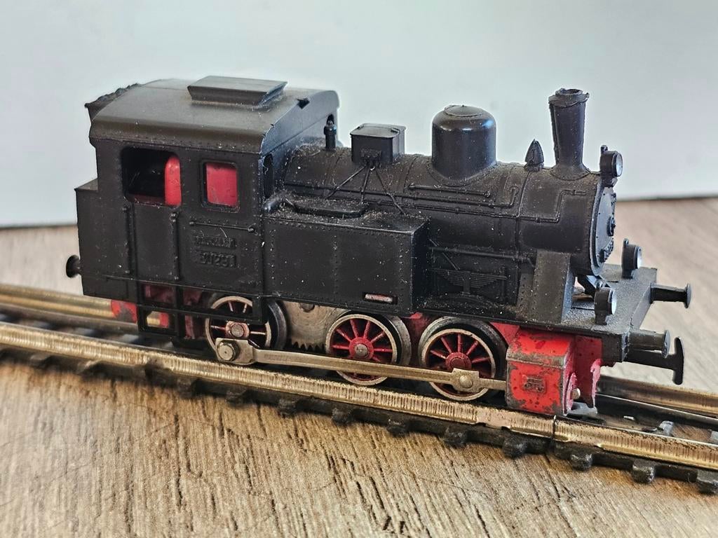 Modeltrein Ho marklin stoomlok T3 getest en ok, Hobby en Vrije tijd, Ophalen of Verzenden, Wisselstroom, Locomotief, Märklin