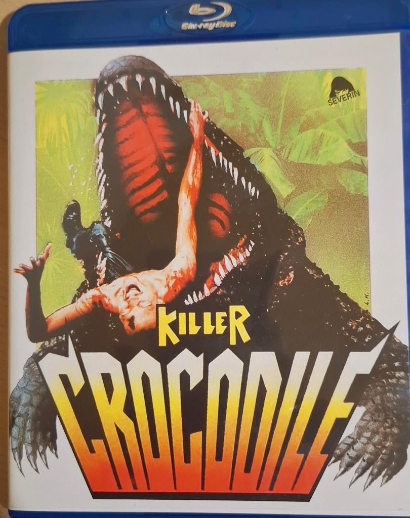 Killer Crocodile - Blu-Ray - Severin Films #93091, Ophalen of Verzenden, Zo goed als nieuw, Horror