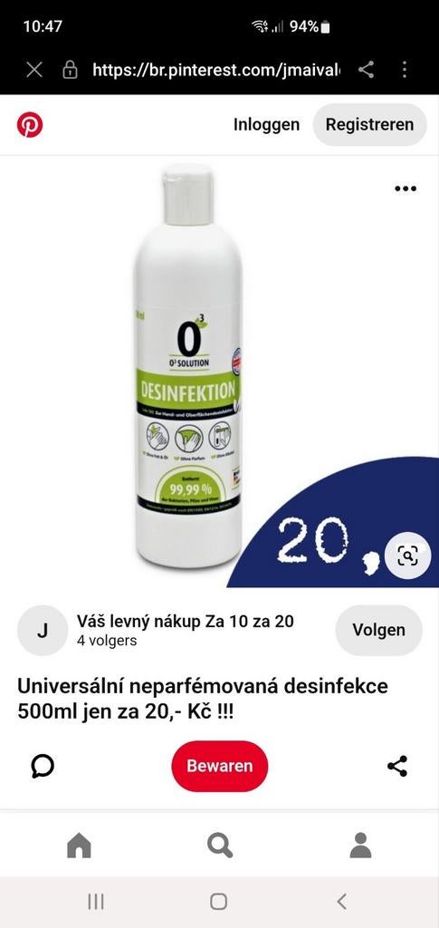 desinfectie, Huis en Inrichting, Schoonmaakartikelen, Ophalen, Schoonmaakmiddel