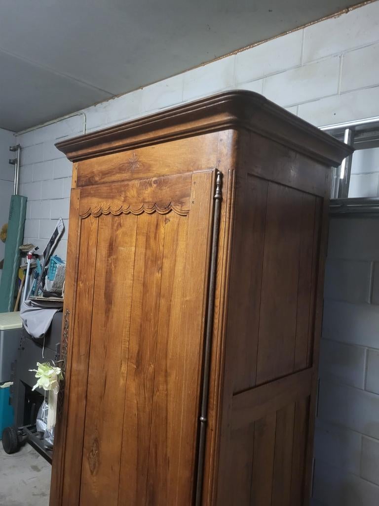 Franse, antiek, authentieke kast, Antiek en Kunst, Antiek | Meubels | Kasten, Ophalen of Verzenden
