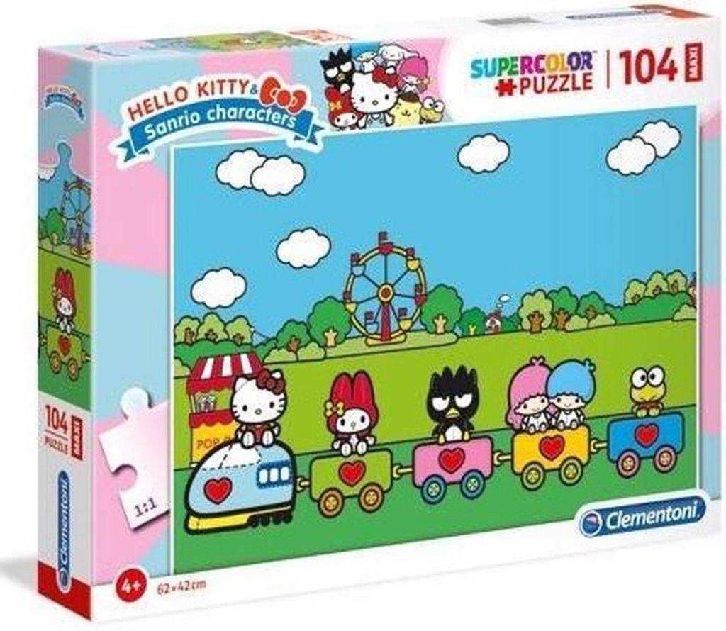 Clementoni: Hello Kitty 104 Maxi stukjes, ., Nieuw, ., 6 jaar of ouder