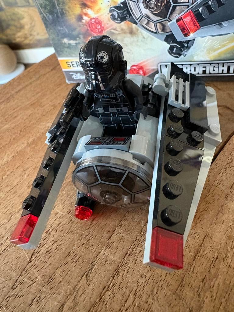 Lego Star Wars TIE Striker Microfighter 75161, Ophalen of Verzenden, Zo goed als nieuw, Complete set, Lego