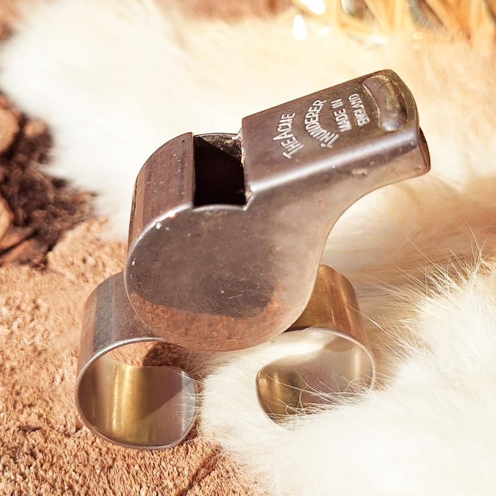 Vintage r.v.s. 'The Acme Thunderer' vinger fluit, Ophalen of Verzenden