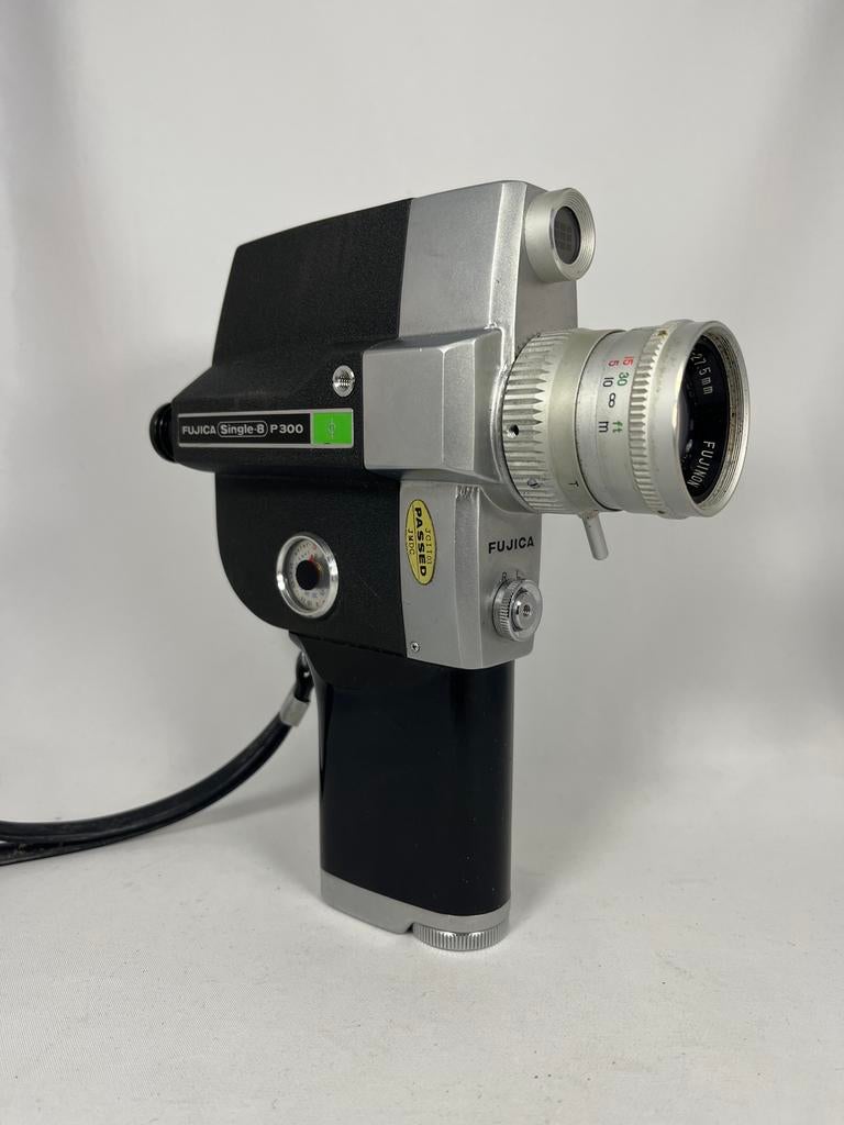 Vintage Fujica Single-8 P300 Filmcamera, Ophalen of Verzenden, 8mm, Camera