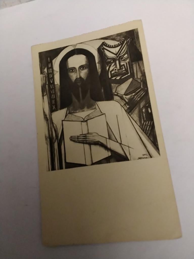 JAN TOOROP.  CHRISTUS IN DE WOESTIJN, Ophalen of Verzenden, Voor 1920, Sterren en Beroemdheden