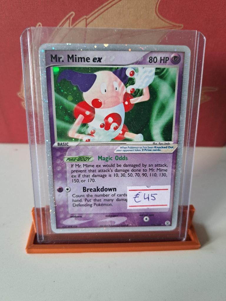 Mr mime ex 110/112	 € 45,00, Ophalen of Verzenden, Zo goed als nieuw, Losse kaart