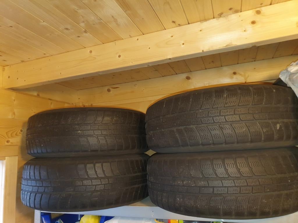 Michelin winterbanden inclusief stalen velgen 195/65/R15, Ophalen