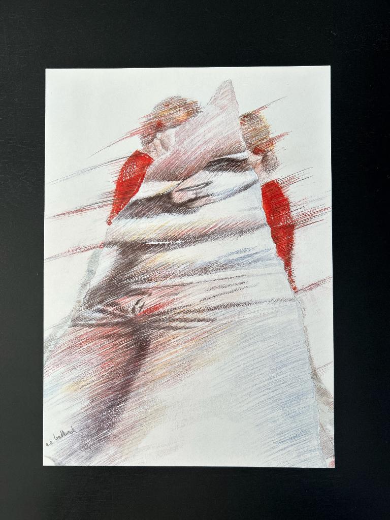 Zeefdruk Leo Musch, Antiek en Kunst, Ophalen of Verzenden