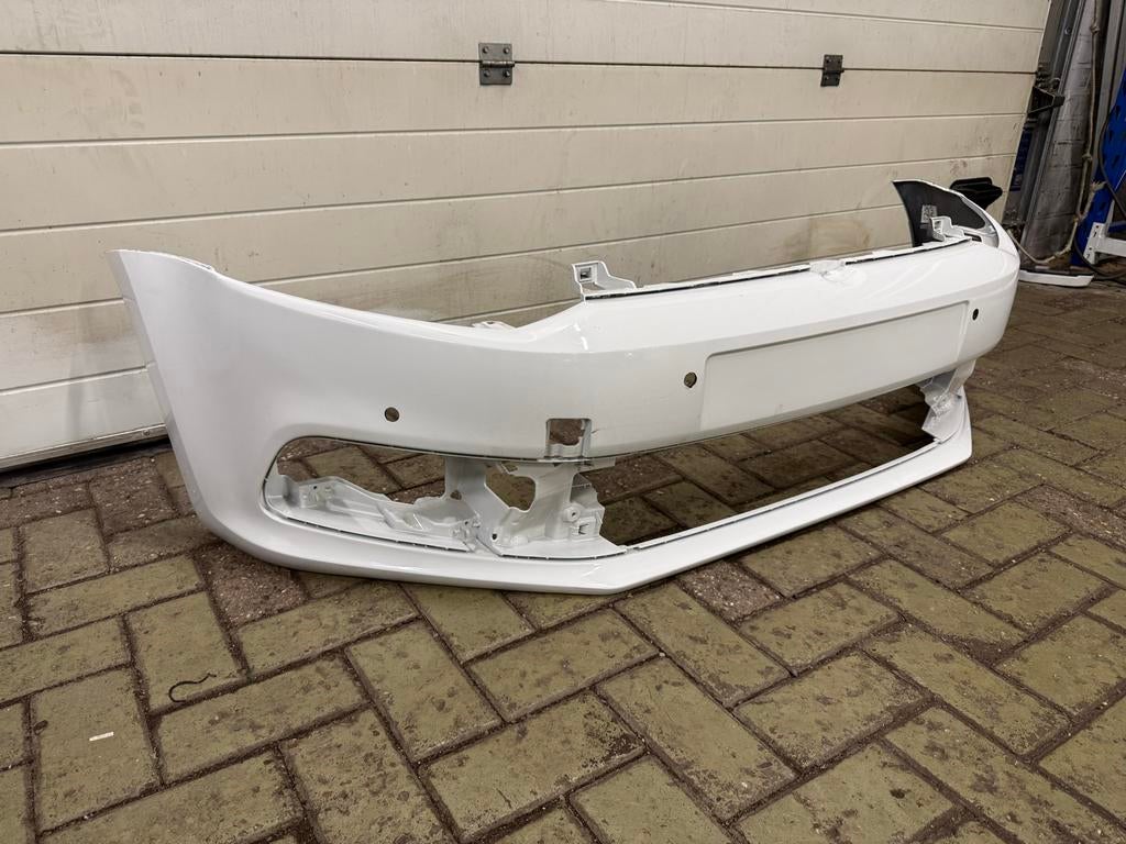 Volkswagen Polo Facelift Voorbumper Wit - Schadevrij, Auto-onderdelen, Carrosserie en Plaatwerk, Gebruikt, Ophalen of Verzenden