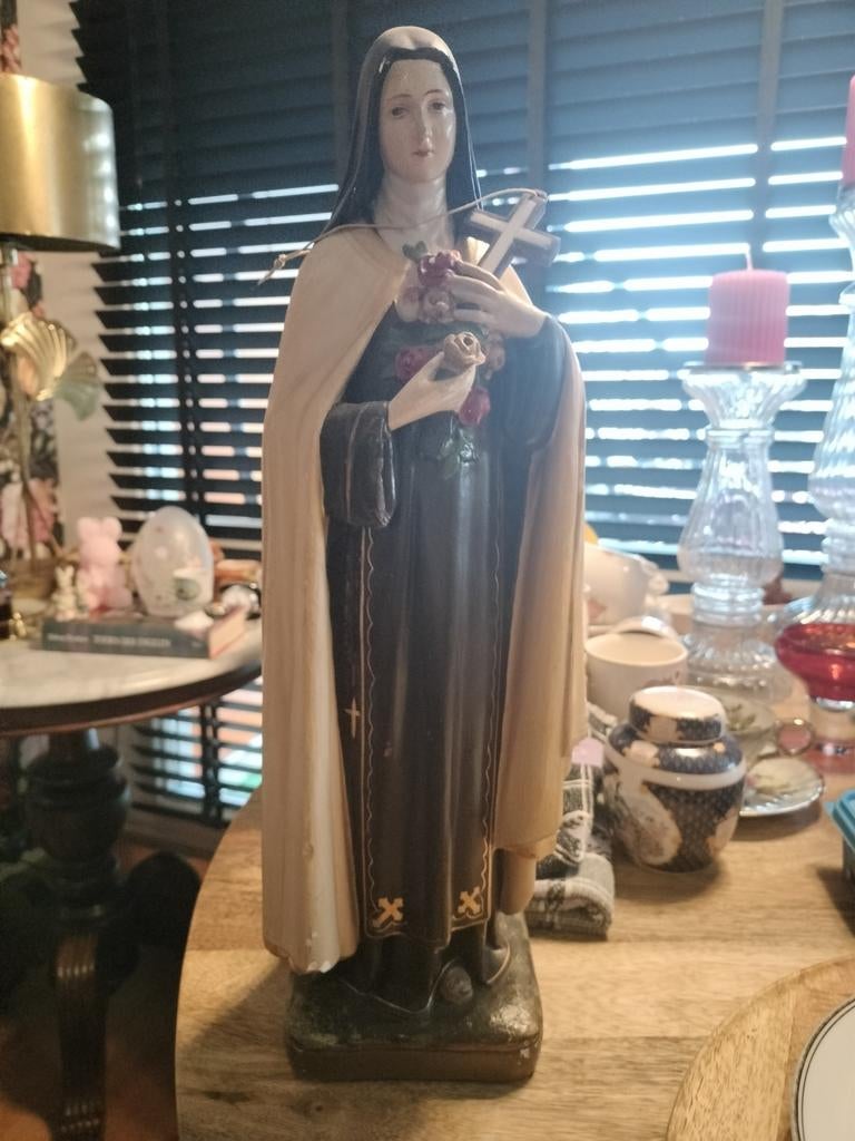 Theresia van Lisieux Beeld - Devotioneel Object, Antiek en Kunst, Antiek | Religie, Ophalen of Verzenden
