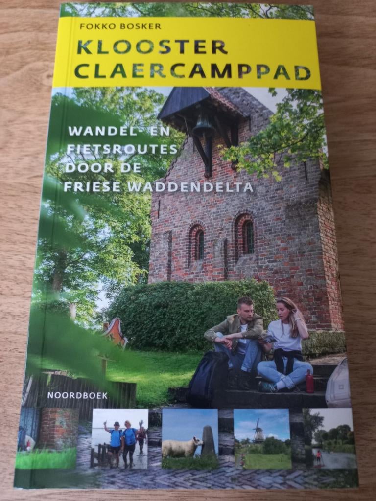 Klooster Claercamppad Wandelgids - Friese Waddendelta, Boeken, Reisgidsen, Zo goed als nieuw, Fiets- of Wandelgids, Europa, Overige merken