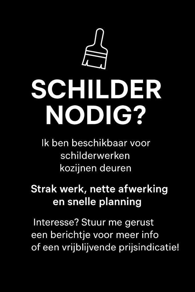 Schilder?, Buitenschilderwerk