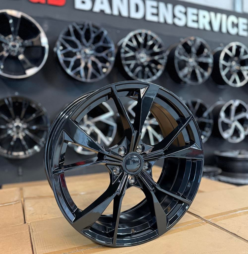 18 19 inch misano look velgen 5x112 Vw golf t roc tiguan, 18 inch, 215 mm, Velg(en), Nieuw