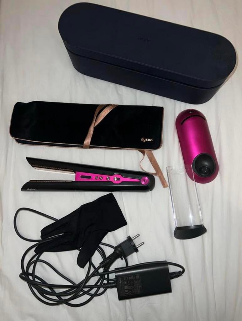 Dyson draadloze stijltang - Limited color Edition ORGINEEL, Sieraden, Tassen en Uiterlijk, Uiterlijk | Haarverzorging, Ophalen of Verzenden