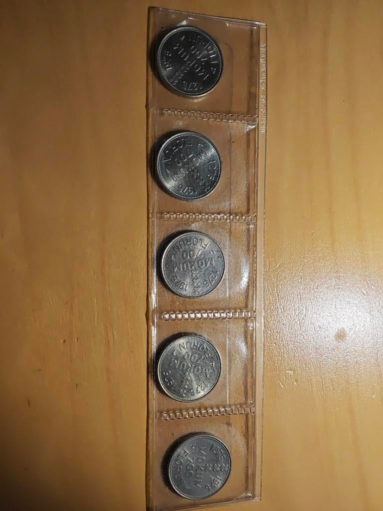 Mokum Florijn 1975, Postzegels en Munten, Koningin Juliana, Setje, Zilver, Overige waardes