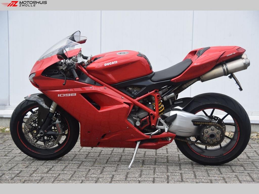 DUCATI 1098 (2007 - 46.766 km), Motoren, Motoren | Ducati, DUCATI, 2 cilinders, 1099 cc, Motorrijbewijs A