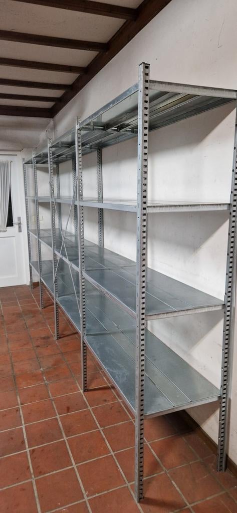 4 meter GS3 legbordstelling , magazijnstelling , stelling, Zakelijke goederen, Kantoor en Winkelinrichting | Magazijn, Stelling en Opslag