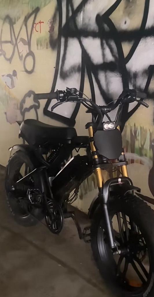 V20 Fatbike Full Customized met Gashendel, Gebruikt, 50 km per accu of meer, 55 tot 59 cm, Ophalen
