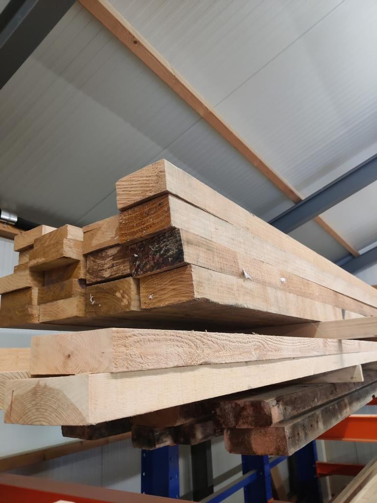 Radiata Pine Balken, vuren en meranti, Doe-het-zelf en Verbouw, Hout en Planken, Ophalen, Nieuw, Balk, Vuren