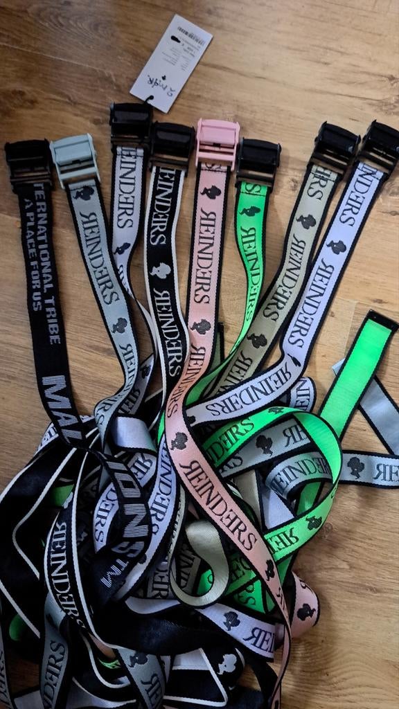Nieuw Lange Reinders Dames Riem ✔️ Buckle Belt, Reinders, 100 cm of meer, Zwart, Nieuw