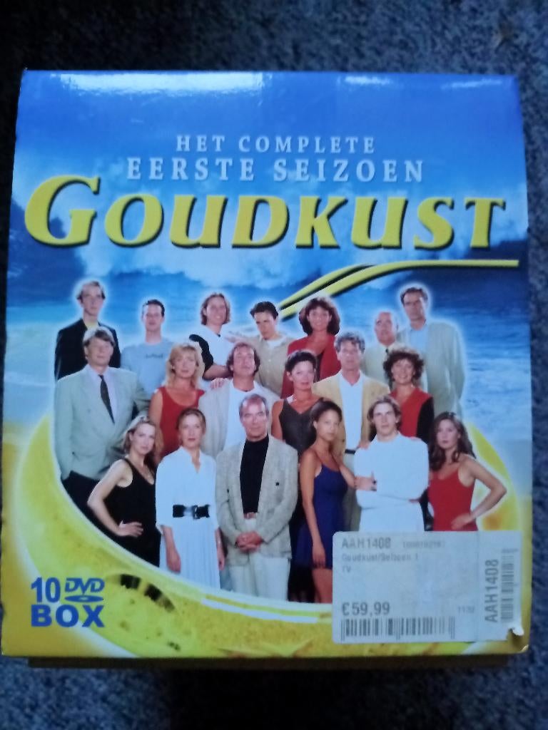 Goudkust - het complete eerste seizoen 10 dvd, 65 aflevering, Alle leeftijden, Boxset, Ophalen of Verzenden, Zo goed als nieuw