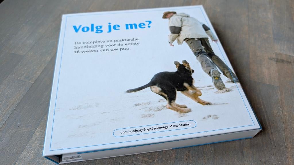 Volg Je Me | Marco Starink | Puppy Handleiding, Ophalen of Verzenden, Zo goed als nieuw, Honden