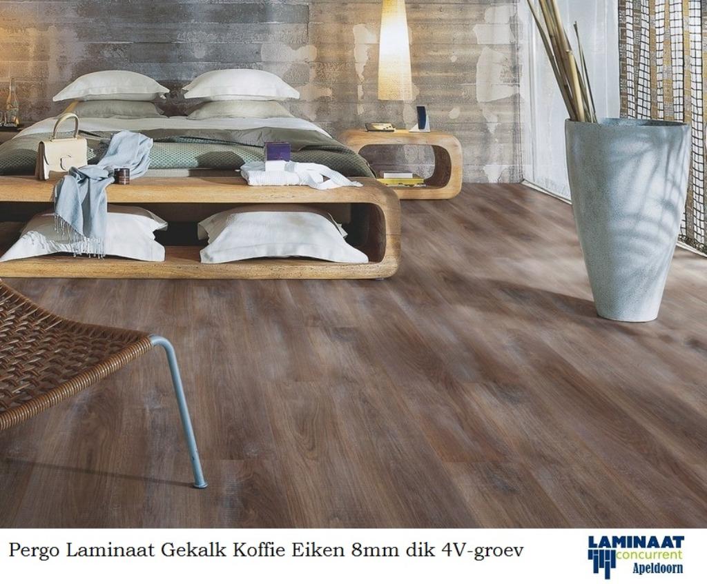 Laminaat Koofie eiken AC-5 Klasse 33 Zwaar woon gebruik, 75 m² of meer, Grijs, Nieuw, Ophalen of Verzenden