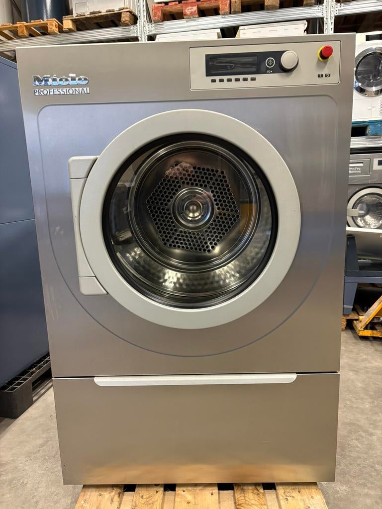 Miele Professional PT7331 EL (zeer weinig draaiuren), Ophalen, 10 kg of meer, Luchtafvoer, Zo goed als nieuw