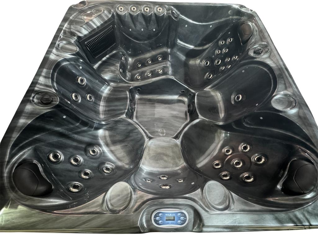 Nieuwe Balboa gezins spa 6 personen zwart 🖤