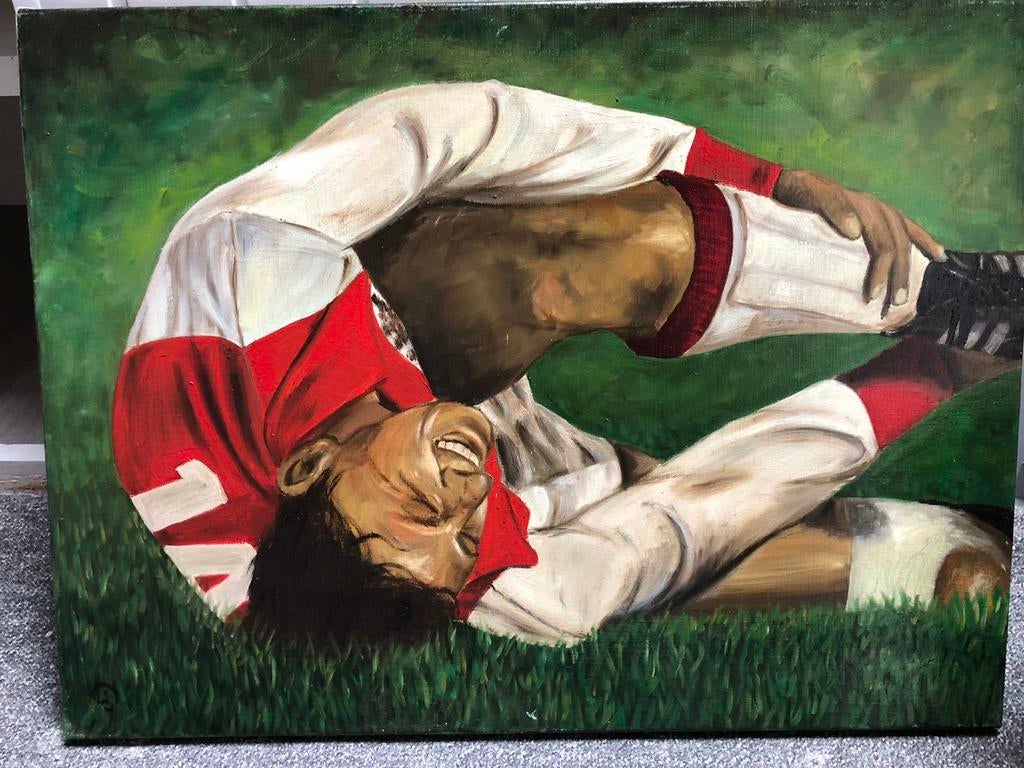 Ajax Johan Cruijff olieverf op doek, Ophalen, 1980 tot heden, Voertuig