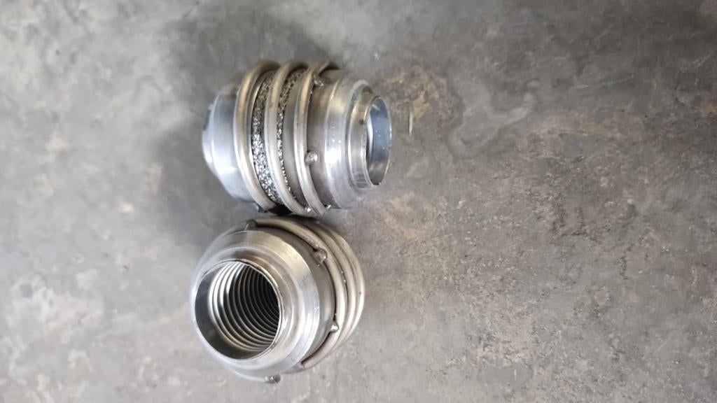 Uitlaat flexibel stukken 50 mm nieuwe, Auto-onderdelen, Uitlaatsystemen, Ophalen of Verzenden, Nieuw