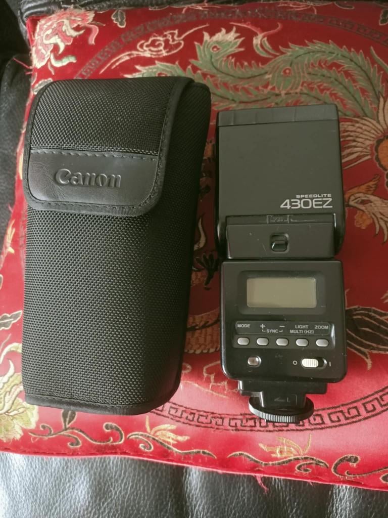 Canon 430 EZ Filtser Flash Light Speed Light, Canon, Gebruikt, Canon, Ophalen of Verzenden