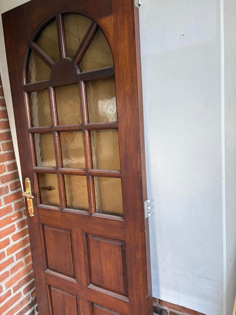 Houten deur, Doe-het-zelf en Verbouw, Deuren en Horren, Ophalen, Minder dan 80 cm, Binnendeur, Minder dan 200 cm