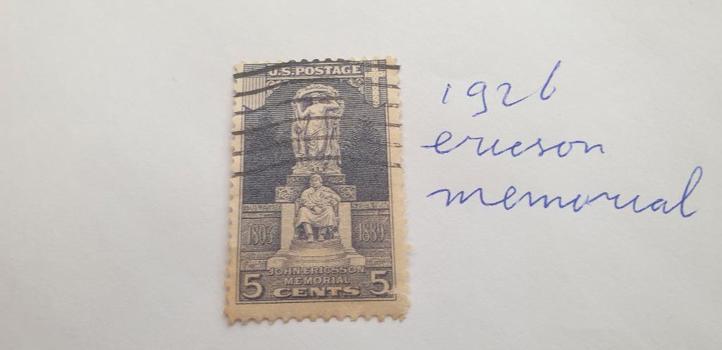 3763 ericson memorial 1926, Verzenden, Noord-Amerika