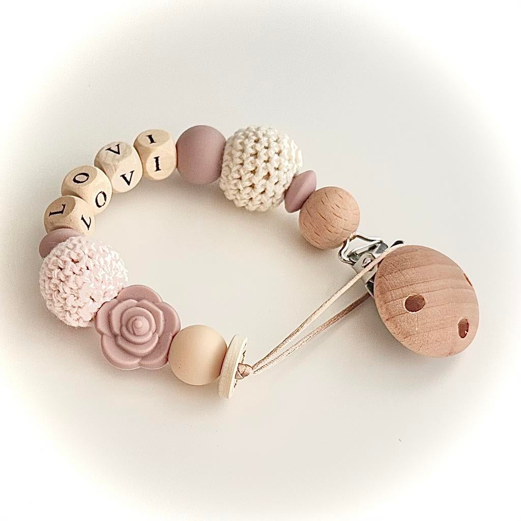 Speenkoord voedingsketting bijtring babygym maxicosihanger, Ophalen of Verzenden, Nieuw, Kraamcadeau