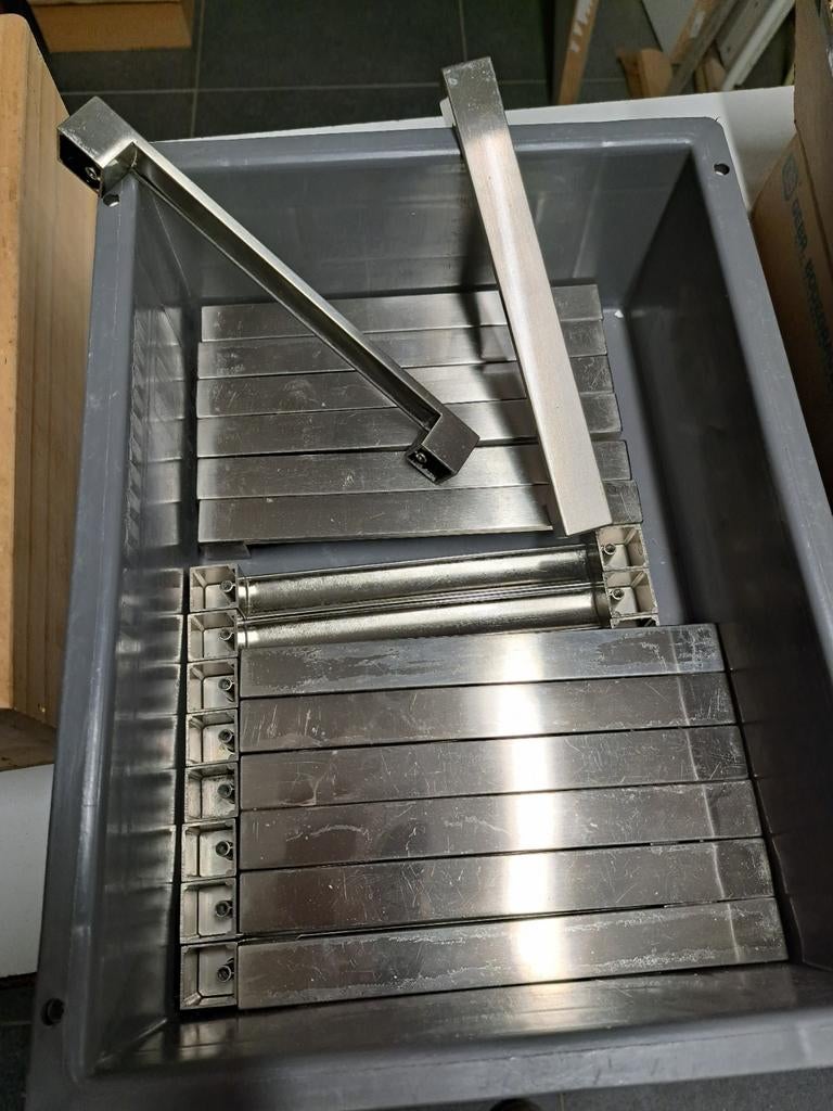 Keuken handgrepen - 22,5 x 2,5 cm, Huis en Inrichting, Keuken | Keukenelementen, Ophalen of Verzenden, Minder dan 25 cm, Minder dan 50 cm