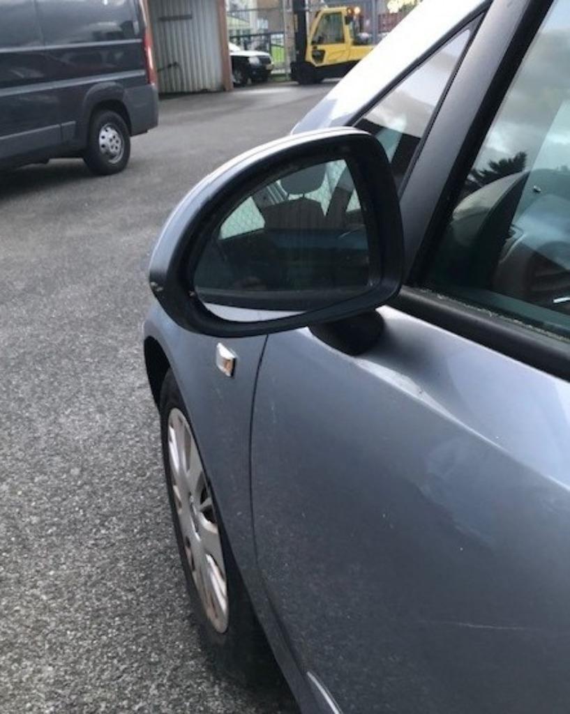 Opel Corsa D 1200 Benzine Grijs 2007 Spiegel, Auto-onderdelen, Ophalen of Verzenden, Gebruikt, Opel