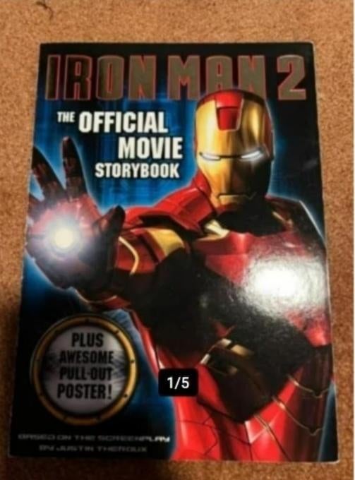 Ironman 2 - The official movie storybook SC (Engels) ZGAN, Ophalen of Verzenden, Zo goed als nieuw, Fictie, Sunbird