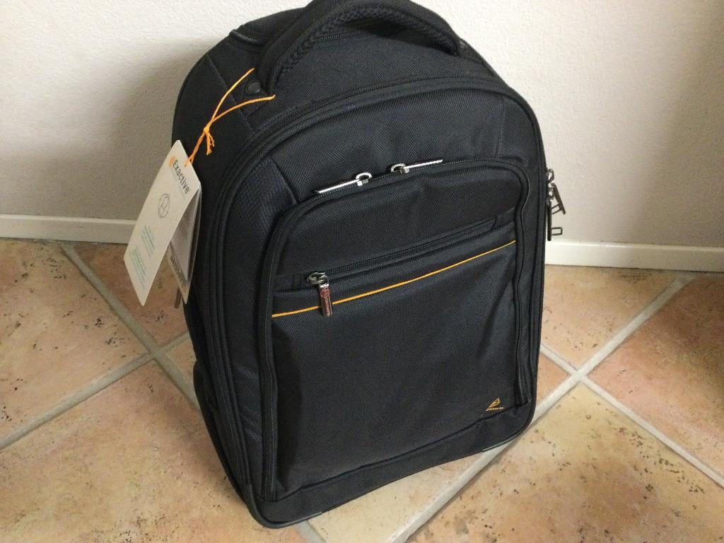 Handbagage - laptop - koffer met wielen ( nieuw), Wieltjes, 50 tot 60 cm, Hard kunststof, Nieuw