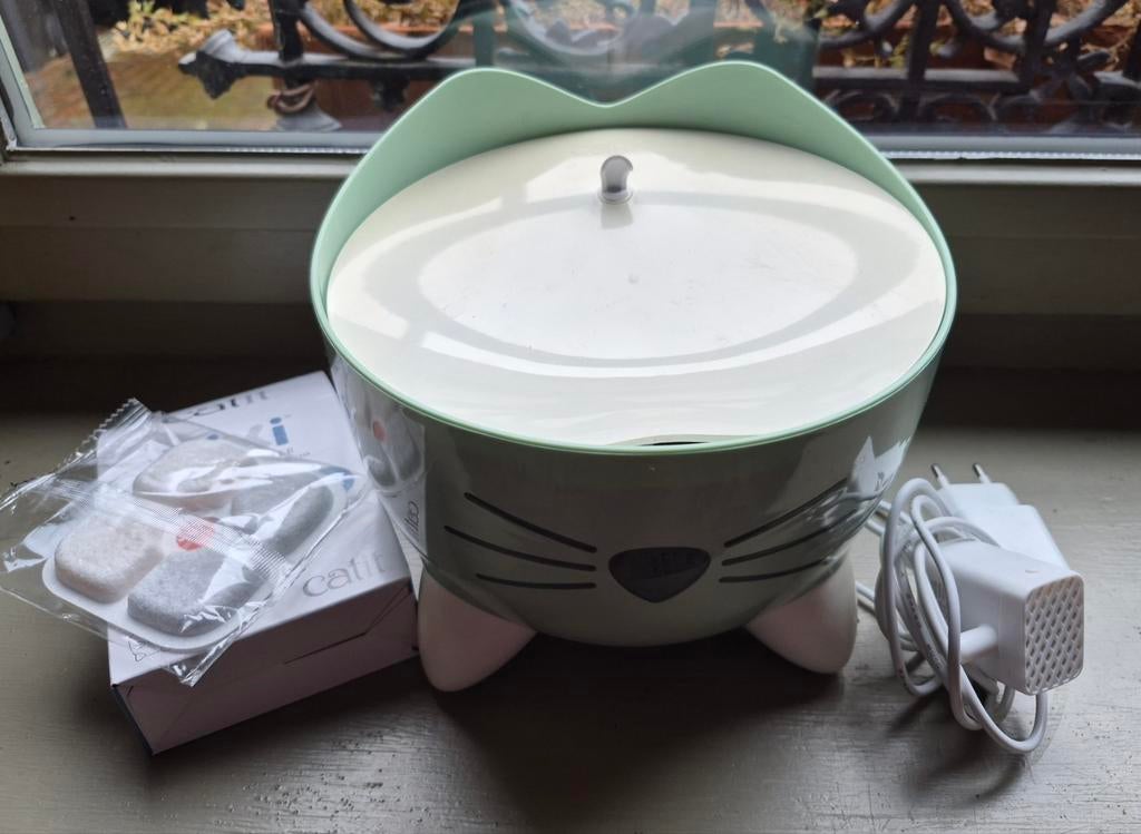 Catit PIXI Drinkfontein, Dieren en Toebehoren, Kattenvoerbakken en Drinkbakken, Ophalen of Verzenden