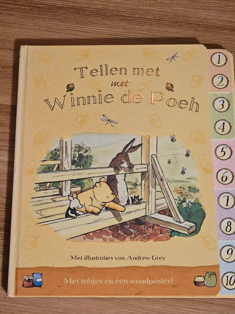 E.H. Shepard - Tellen met Winnie de Poeh, Ophalen of Verzenden, Zo goed als nieuw, E.H. Shepard; A.A. Milne