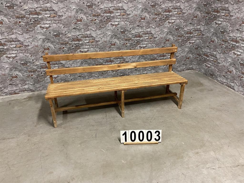 Houten tuinbank nr10003, Info@antiekgroothandel.com, Nieuw, Ophalen of Verzenden, 7602RG