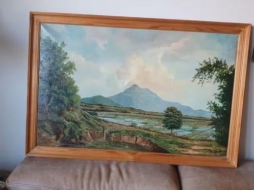 Groot schilderij Zuid Afrika Anton Rutgers 1924, Antiek en Kunst, Ophalen